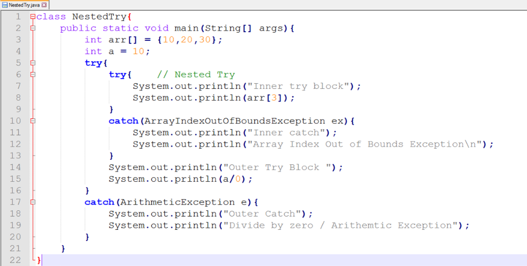 Understanding Java Exception Chaining with Code Examples